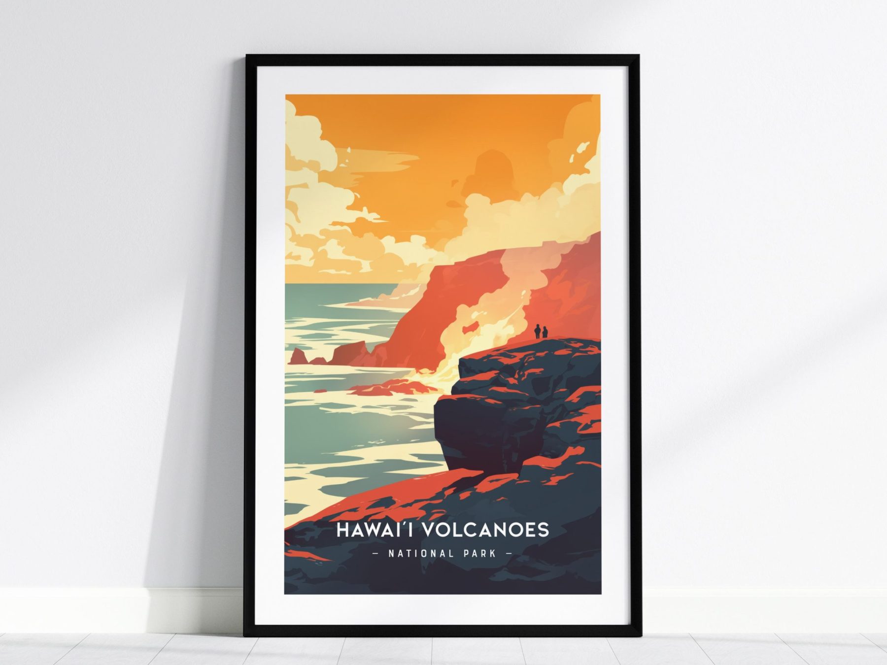 Hawaii Volcanoes National Park Poster