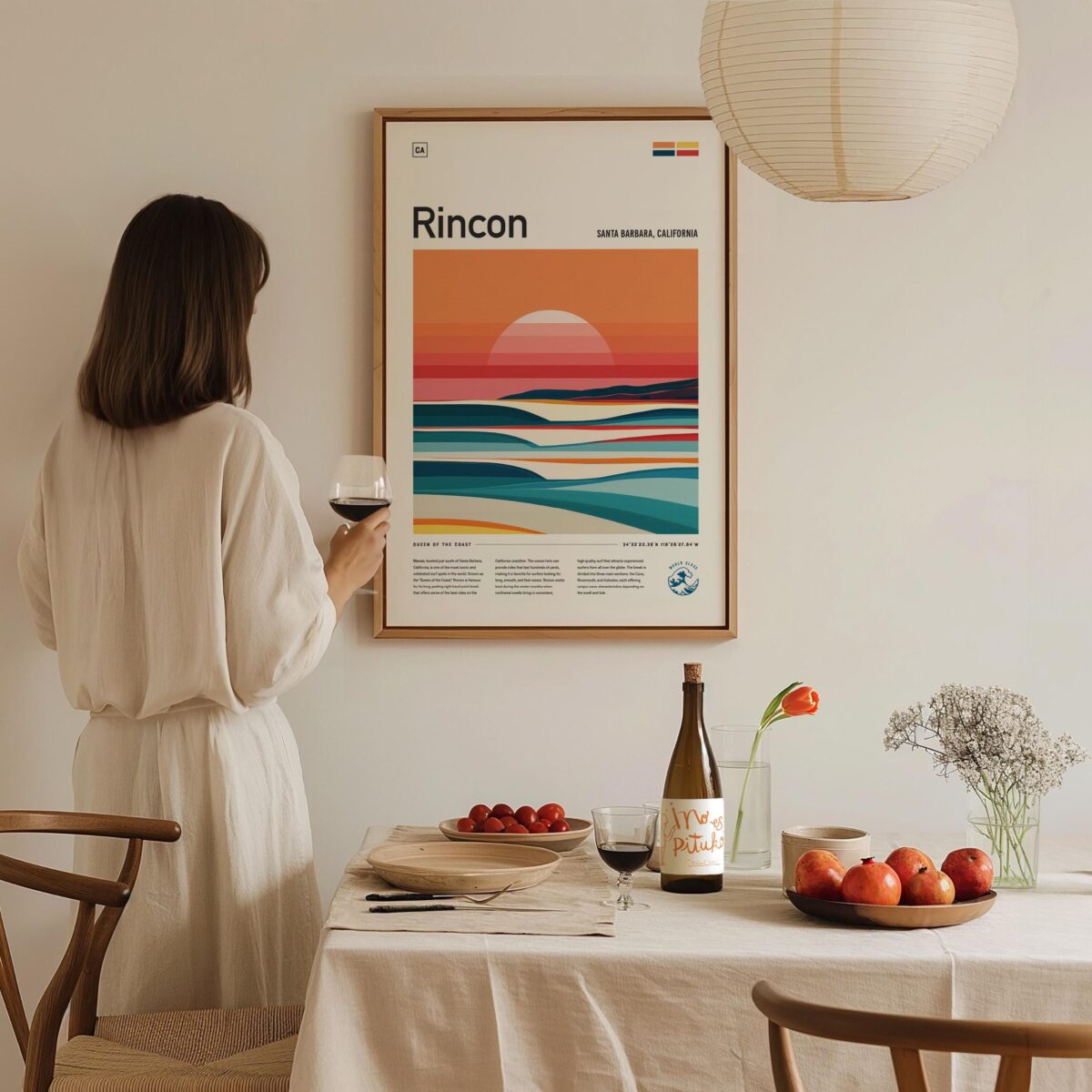 Rincon California Surf Spot Framed Poster – PortfolioWP Demo