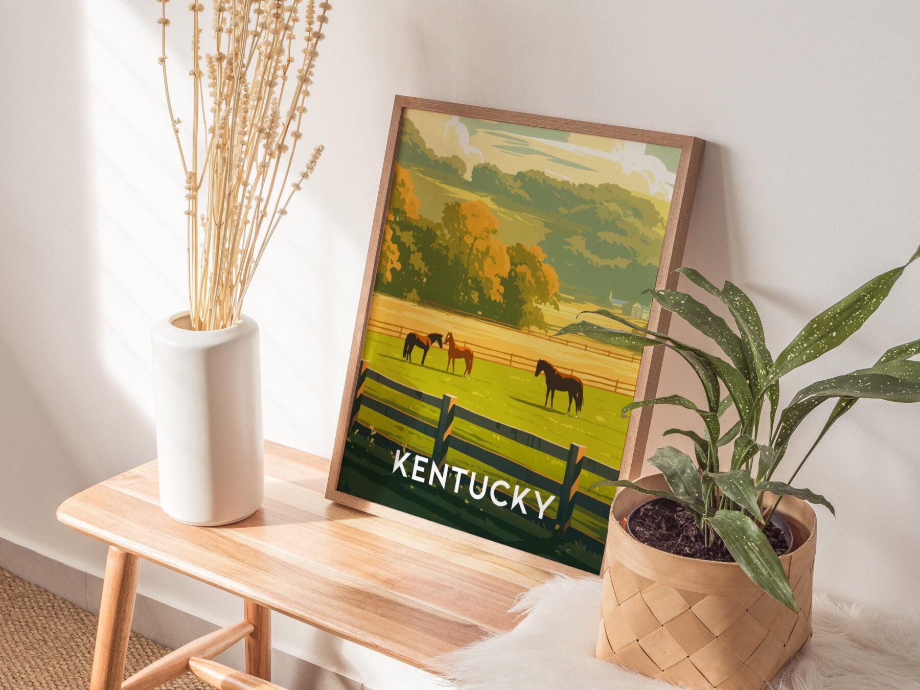 Kentucky State Pasture Poster - Image 4